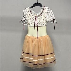 Charming Cream and Tan Kids Costume